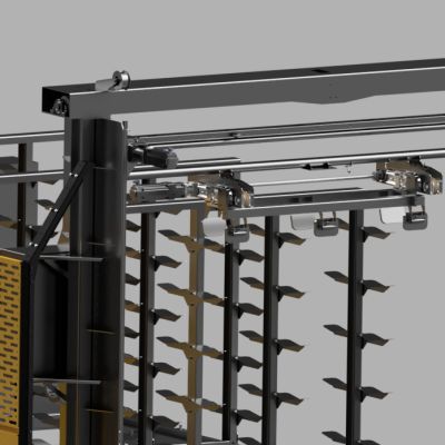 Multi-tier Trolley Loading Machine